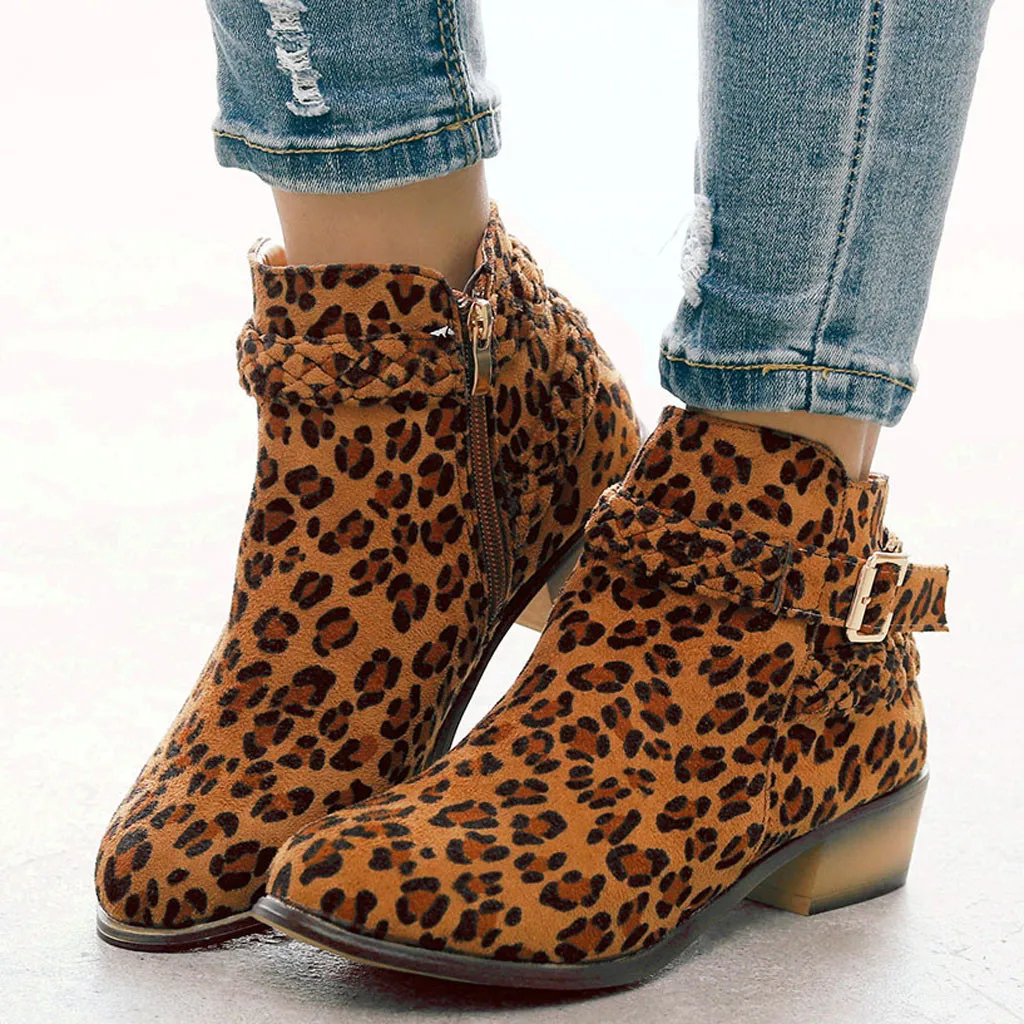 SAGACE/женские ботинки для отдыха в римском стиле однотонные полусапожки на низком