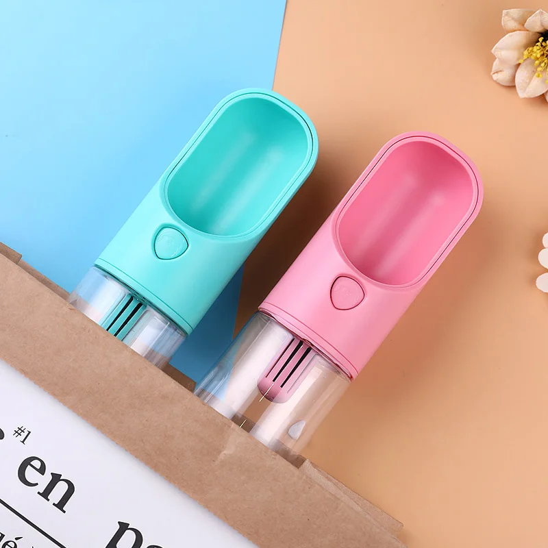 Портативный для выгула домашних животных бутылка воды путешествий собак и кошек