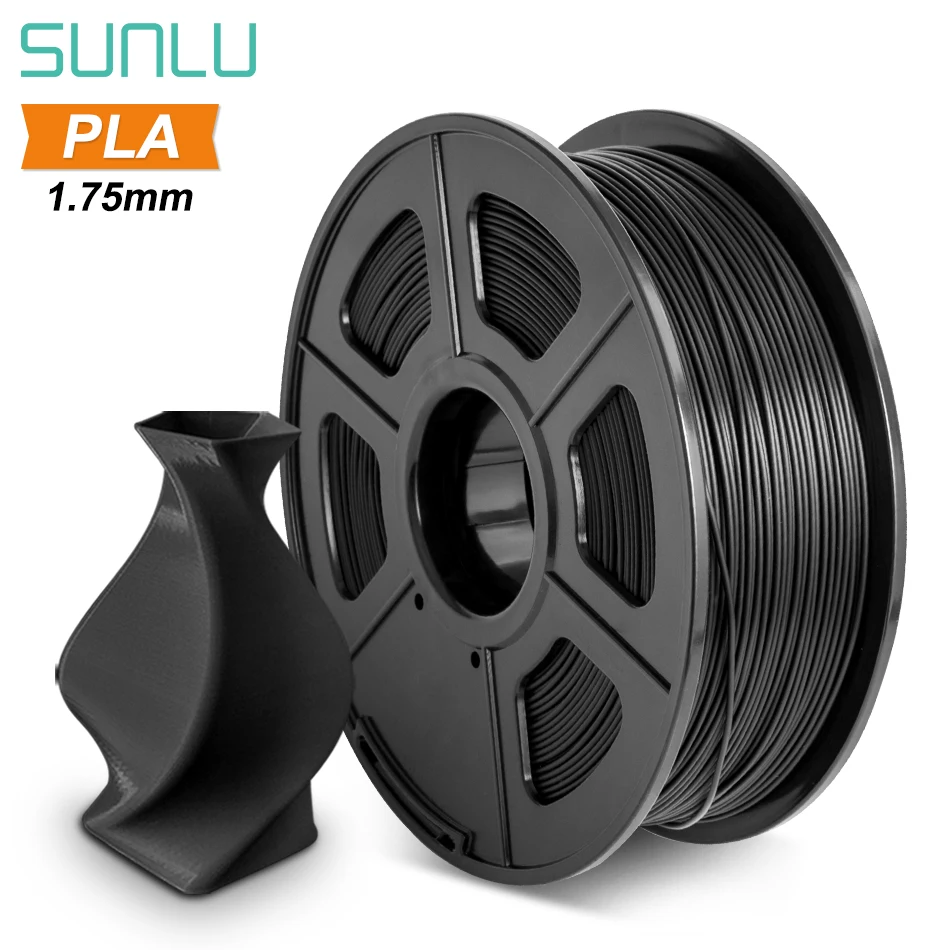 

SUNLU PLA 1.75mm 1KG 2.2LBS 3D Printer Filament 1kg Plastic PLA 3D Printing Materials Good Toughness 3d Filaments
