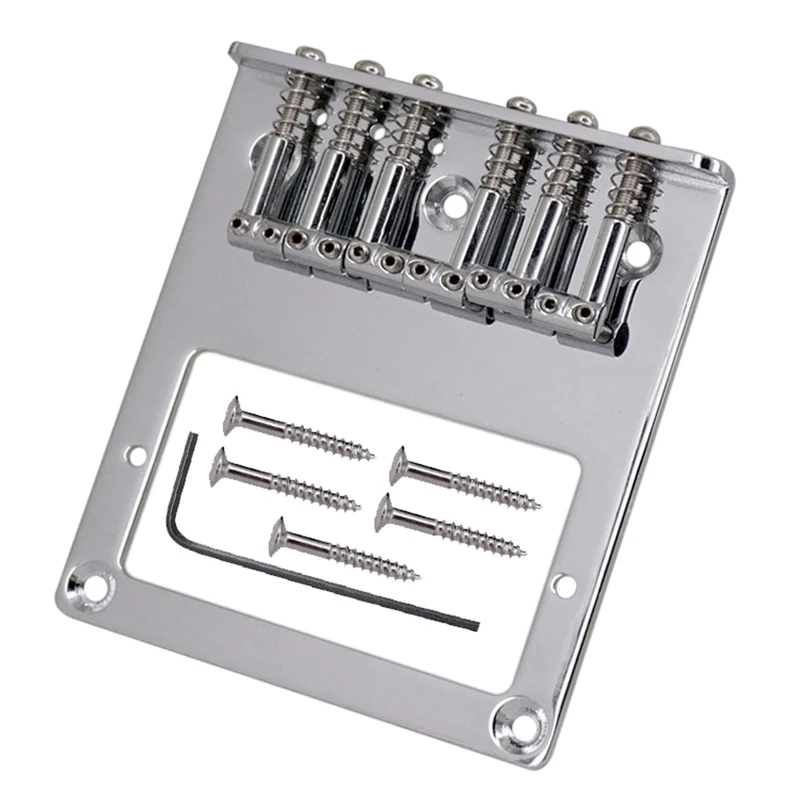 

New Metal Guitar Bridge 7-Character String, Fixed Bridge At the End of the String, for TL Electric Guitar Bridge