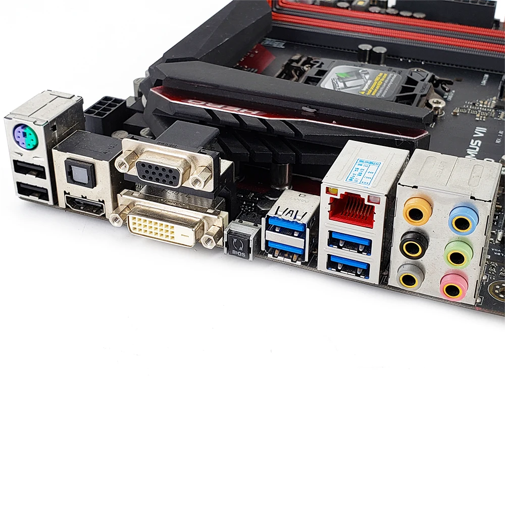 Материнская плата Asus MAXIMUS VII HERO для настольных ПК Z97 LGA 1150 Core i7 i5 i3 DDR3 32G SATA3 USB3.0 M.2 ATX