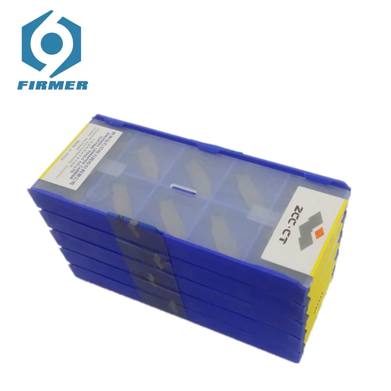 

Original ZCCCT Grooving Cutter Blade ZTED02503-MG YBG302 Carbide Insert Lathe Turning Tool Cutting Tool Blade