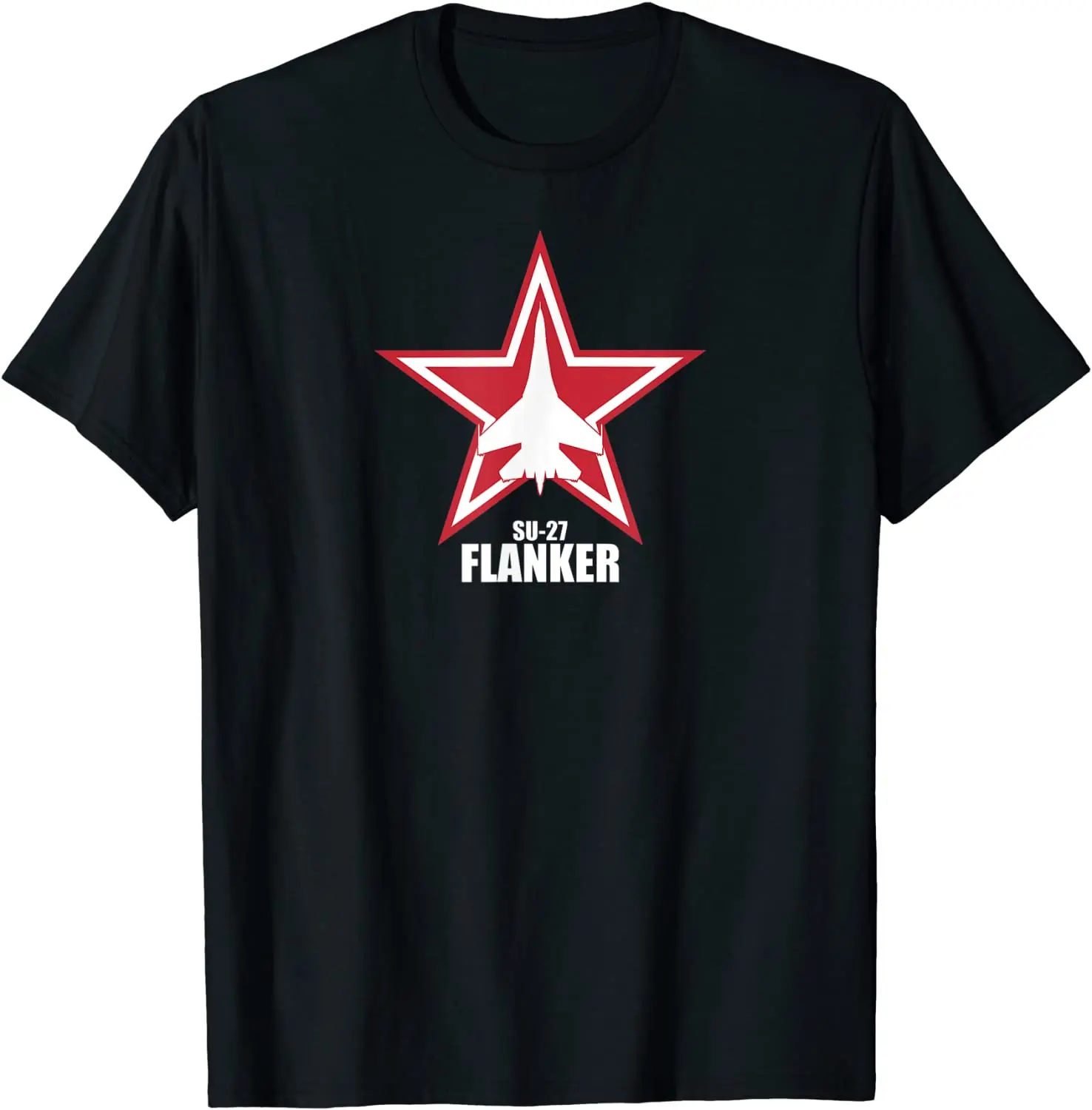 

Fashion fighter SU-27 flanker T-shirt