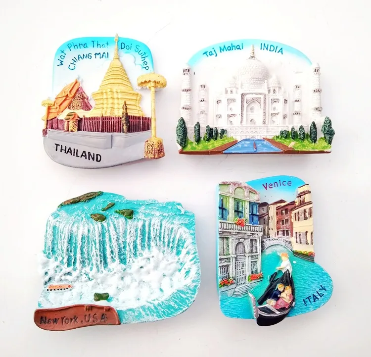 Магнит на холодильник Венеция Таиланд Италия США Страна сувенир Кухня Декор