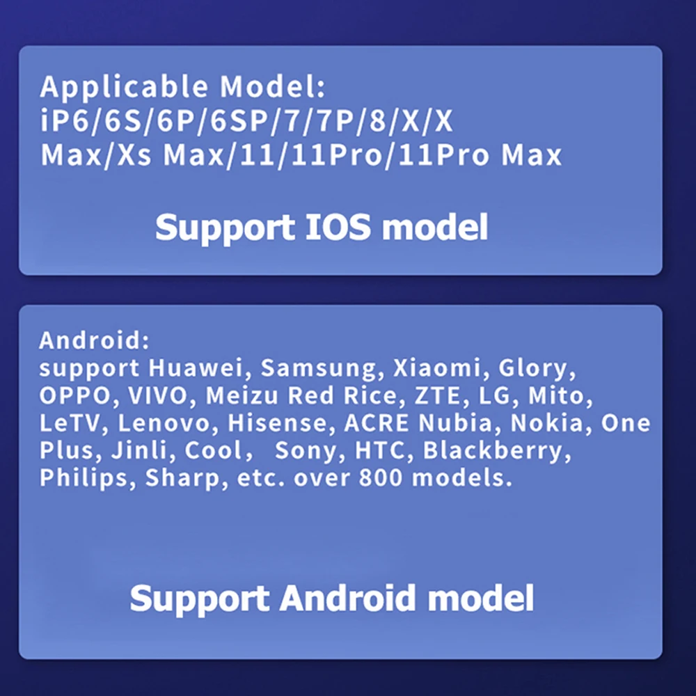 Механик мощность загрузки управления линия для Android и IOS Телефон тест питания