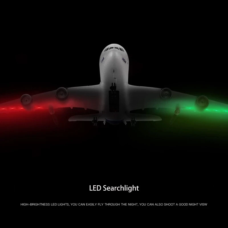 Самолет A380 Радиоуправляемый 2 4 ГГц трехканальный с функцией возврата в обратную
