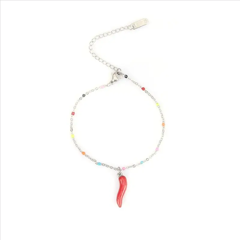 1 шт. женский браслет из нержавеющей стали 17 5 см | Украшения и аксессуары