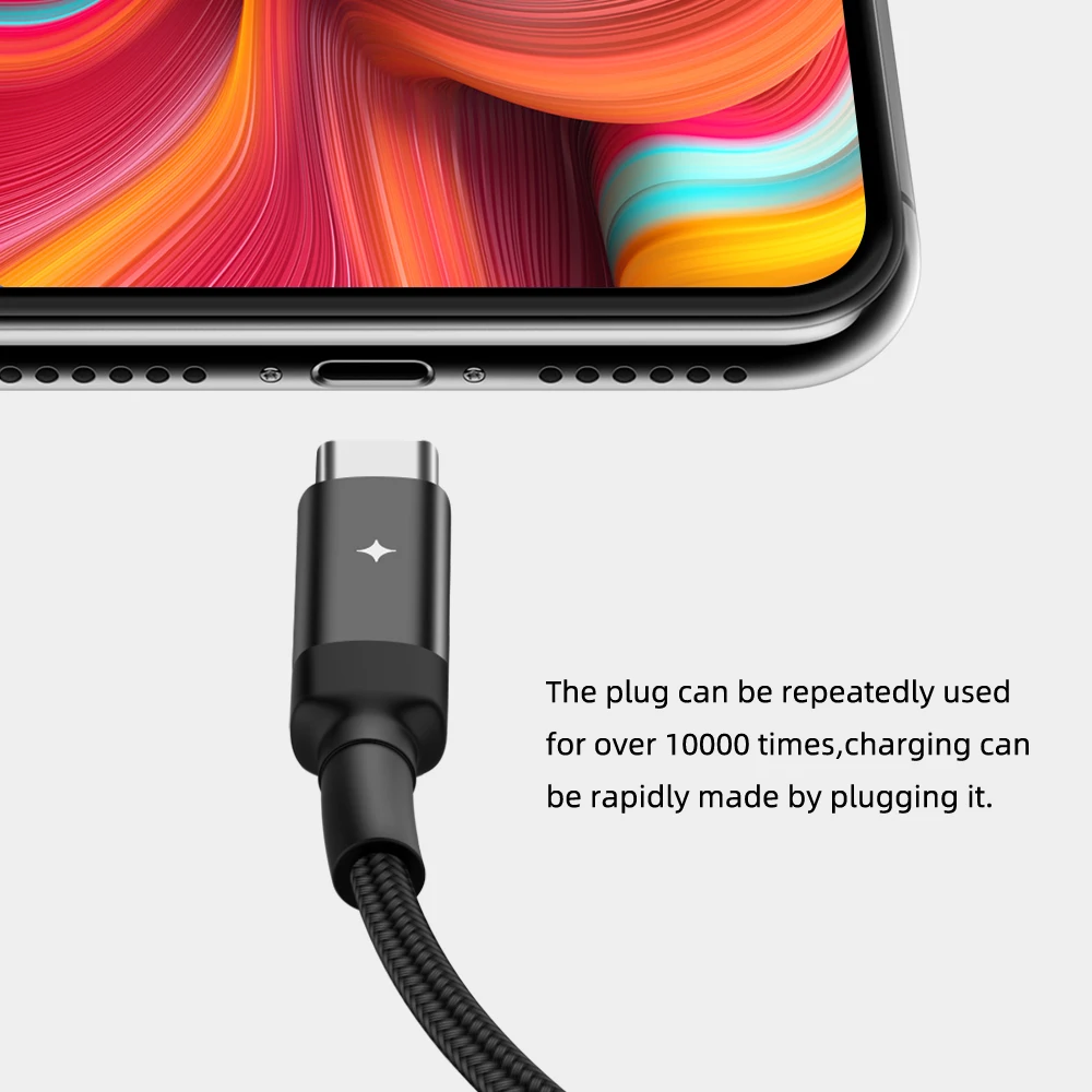 USB кабель Micro для быстрой зарядки Samusng Huawei Type C зарядное устройство адаптер Oneplus 6T 3A