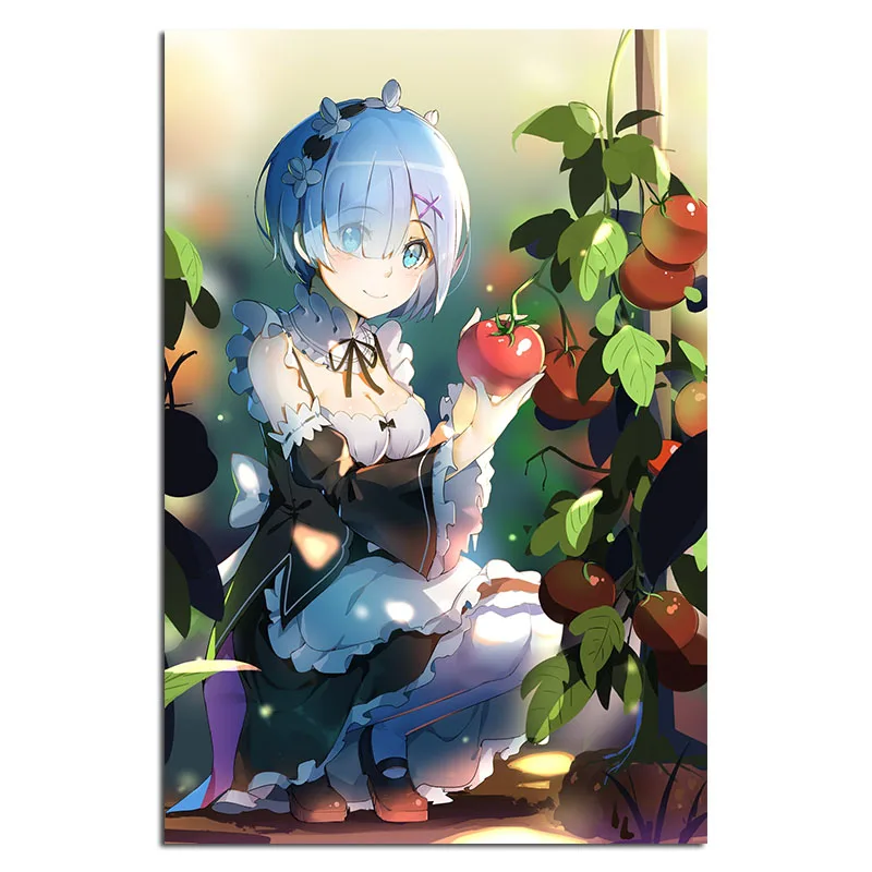 Постер Re Zero Kara Hajimeru Isekai Seikatsu наклейка на стену домашний декор для спальни