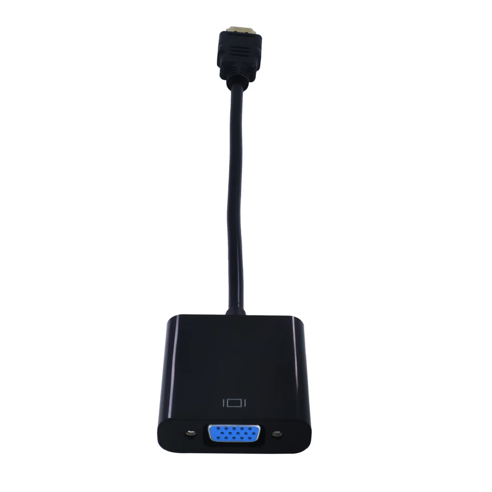 TISHRIC HDMI VGA кабель адаптер цифро аналоговый аудио конвертер штекер в Famale для ТВ