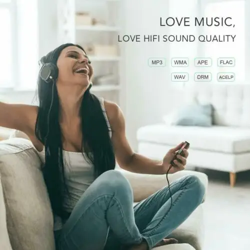 Портативный многофункциональный MP3 плеер AGPtek 70 часов прослушивания