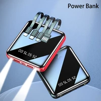 1 pc portable mini power bank 100000mah phone quick external battery charging pack power bank for mobile phones