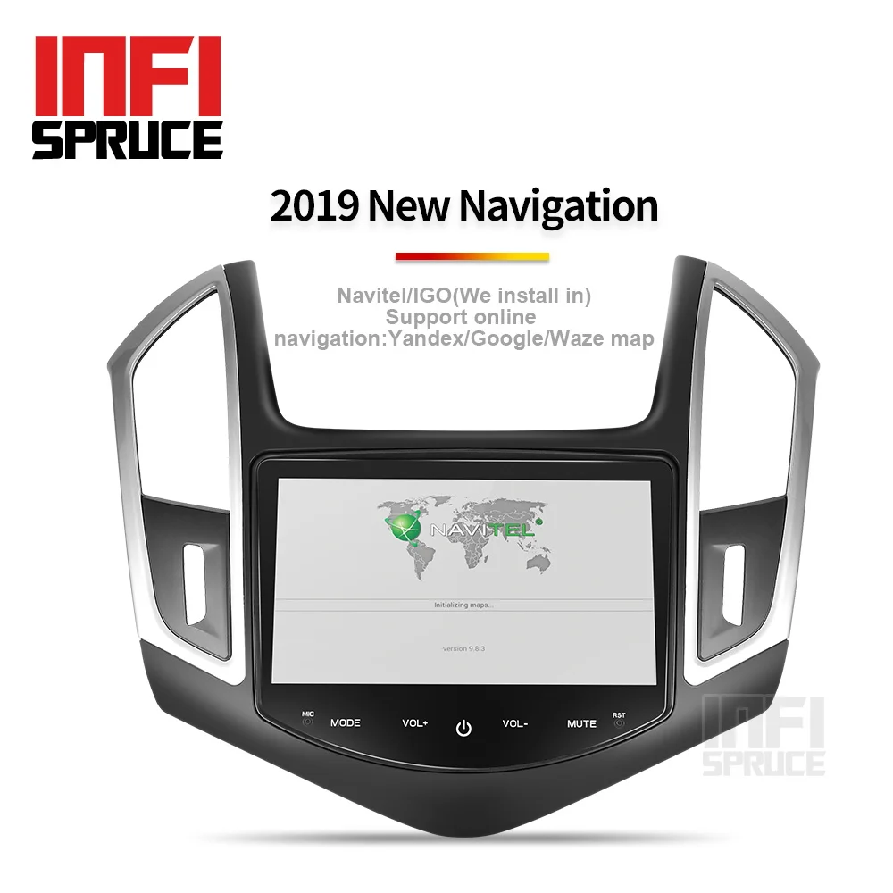 Android 9,0 автомобильный dvd gps плеер для Chevrolet Cruze 2013 с радио gps навигацией Поддержка Зеркало Ссылка руль