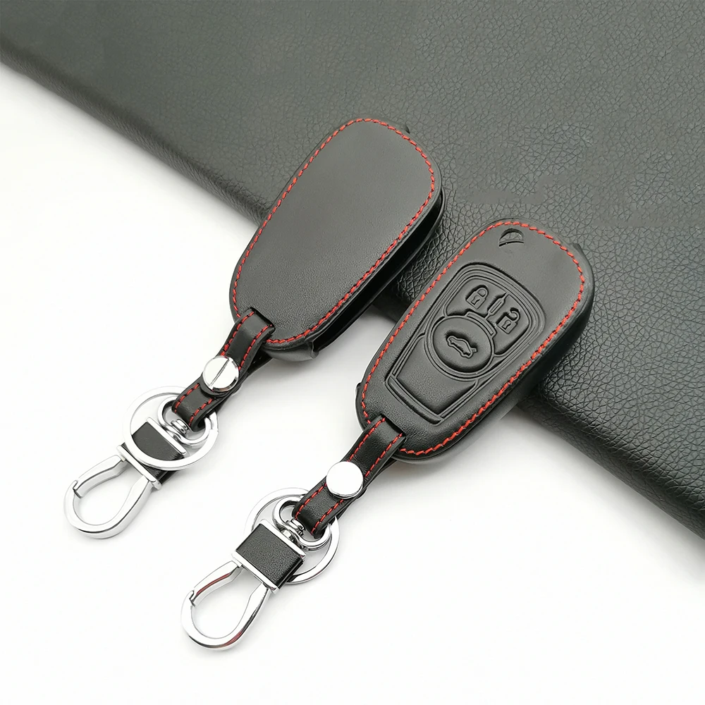 

Складной стильный кожаный чехол для ключа для Buick и Chevrolet, модифицированный для Opel Insignia Astra J Zafira, удаленный автомобильный аксессуар, оболочка