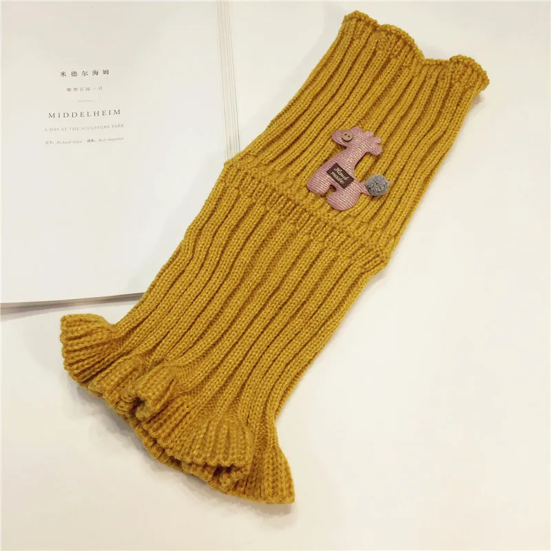 Осень зима 2019 теплый детский хлопковый шарф воротник для мальчиков и девочек