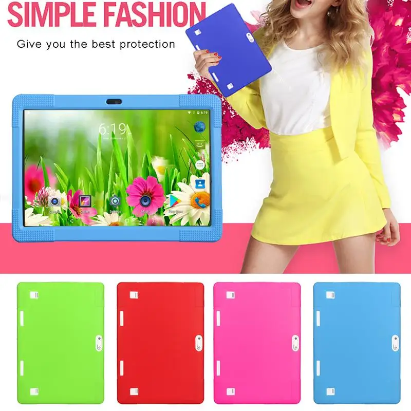 

Tablet Case 10 Inch Tablet Shockproof Silicone Cover Dustproof Waterproof Soft Protective Case Cover for Tablet PC