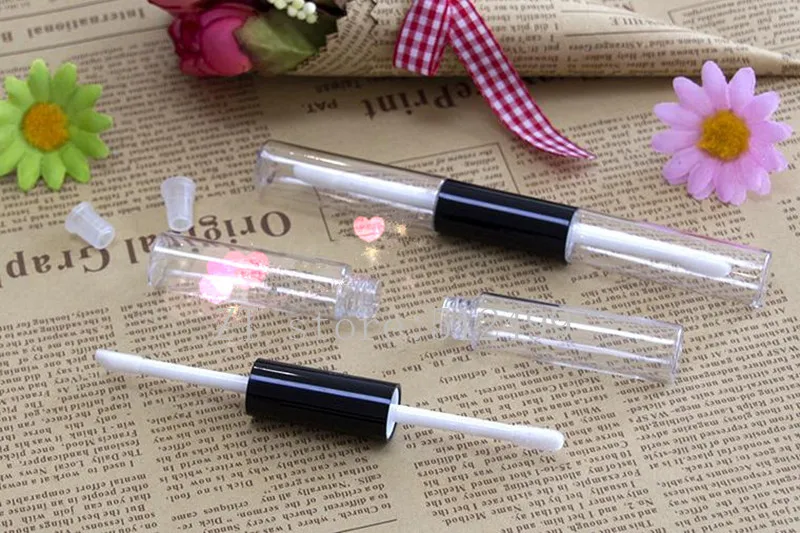 

Оптовая продажа, контейнеры для губ с блеском для губ, контейнер с двойной головкой, контейнер для губ, лампы для губ, трубки для макияжа 5 + 5 м...