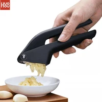 fast ship huohou kitchen garlic presser manual garlic crusher kitchen tool micer cutter squeeze tool fruit vegetable