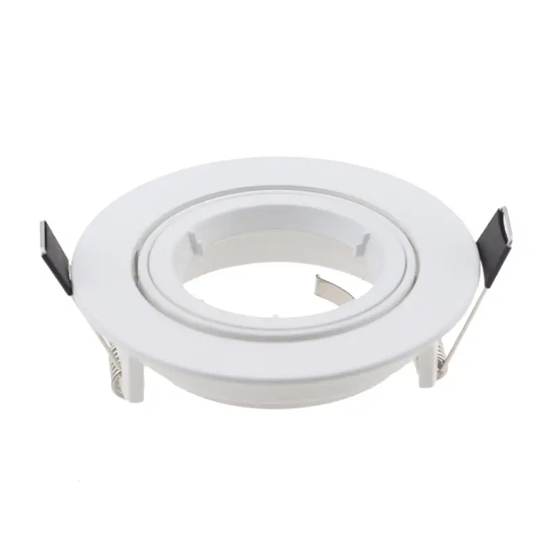 2pcs Embeded GU10/MR16 Точечный светильник круглый алюминиевый светодиодный потолочный светильник