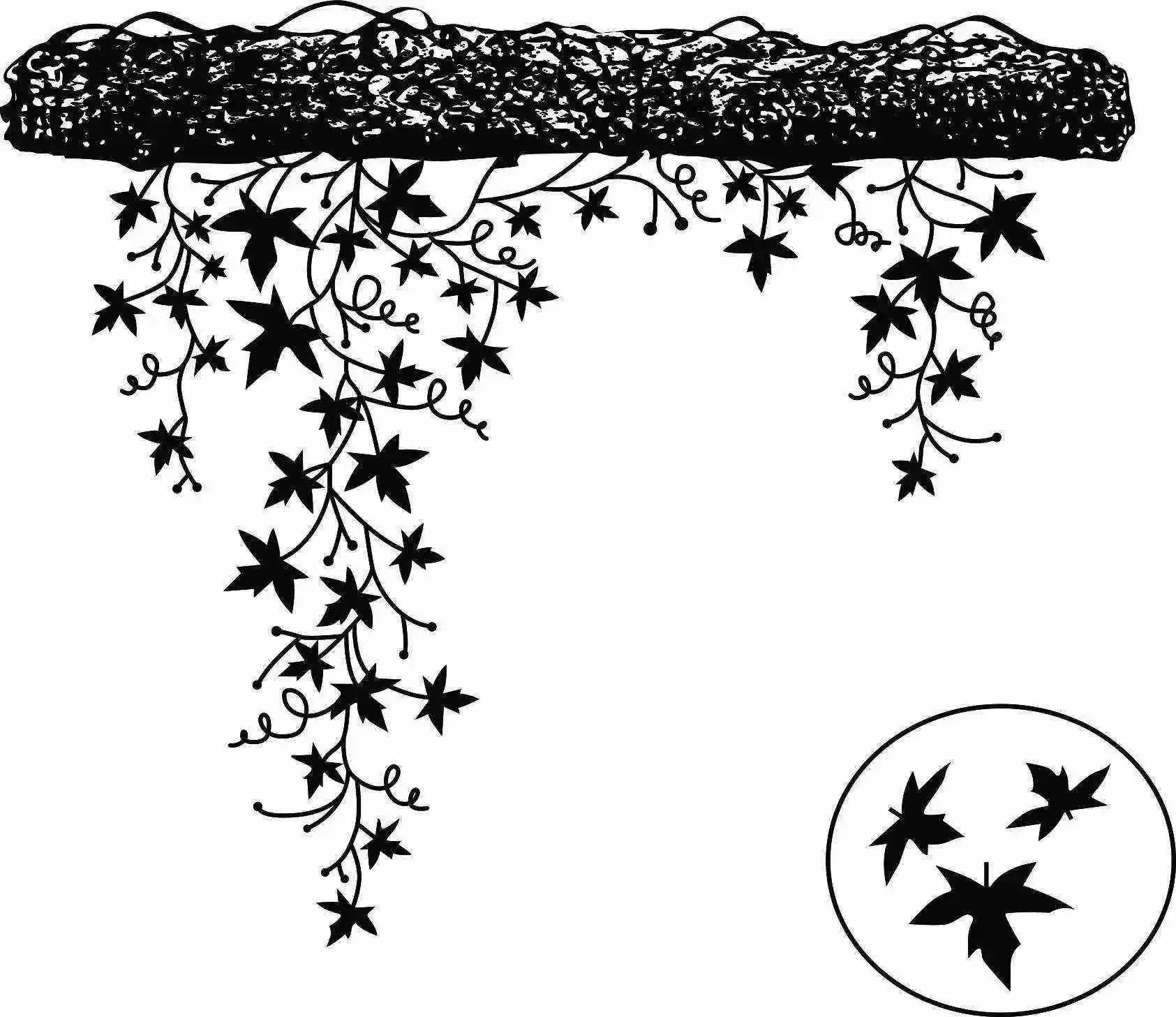 

Ivy Ieaf Transparent Silicone Clear Rubber Stamp Sheet Cling Scrapbooking DIY Word Cute Pattern Photo Album Decor