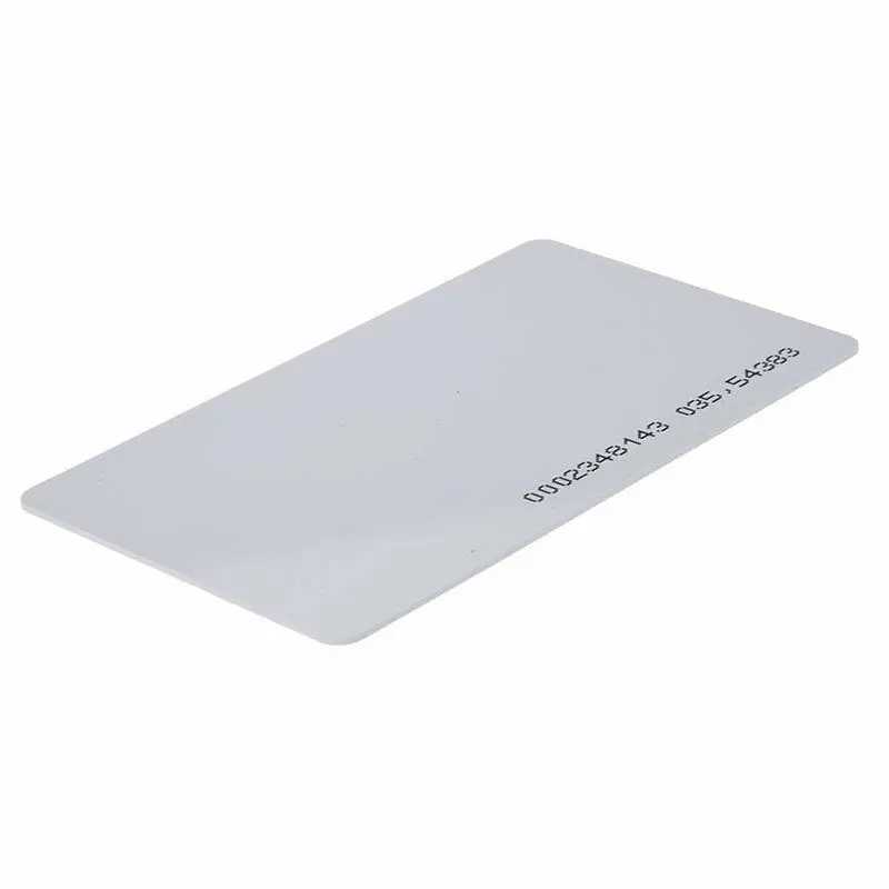 Карта доступа RFID EM4100 Tk4100 125 кГц 0 85 мм для входной двери Бесконтактный 10 шт. чип