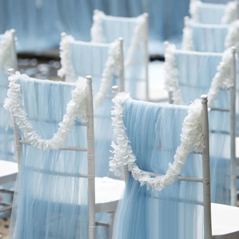 Свадебное украшение 10 шт. 100 см искусственные цветы из ротанга розовые белые