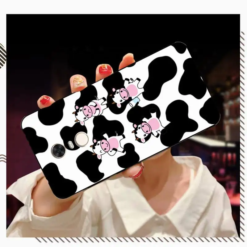 

Cow Print Phone Case for Redmi 5 6 7 8 9 A 5plus K20 4X S2 GO 6 K30 pro
