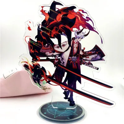 Игра Onmyoji брелок onikiri Ootengu aoandou Momo Ibaraki douji милый забавный мультфильм акриловый ключ chian модные персонализированные ювелирные изделия - Цвет: 40