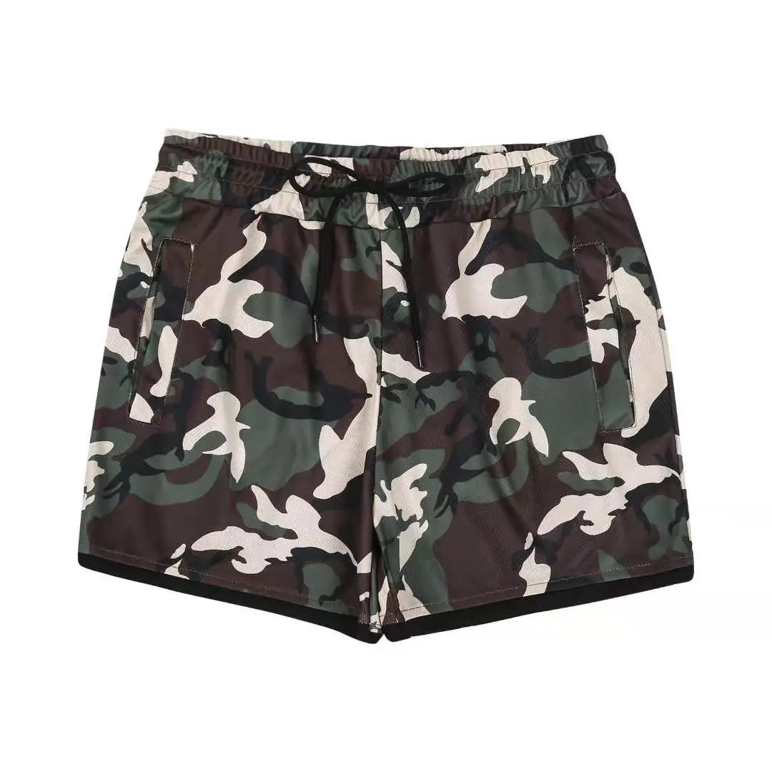 

2021 New Men's Shorts Sports Fitness Shorts Male Running Quick Drying Beach Shorts Jogging Sports Double Pants