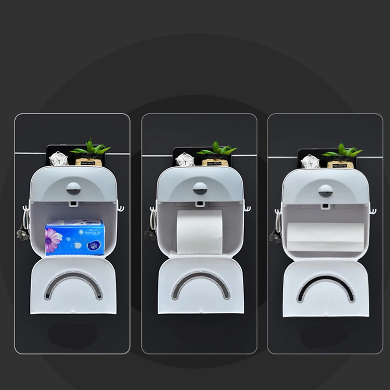 Коробка для салфеток ванной комнаты держатель туалетной бумаги