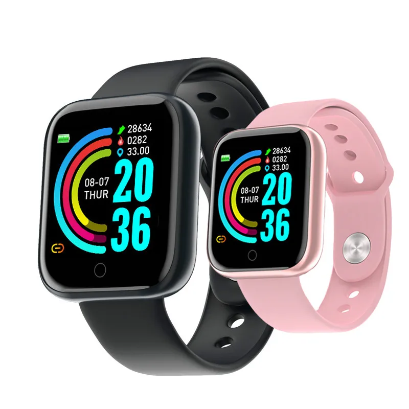 Смарт часы 2020 для женщин и мужчин Android IOS Электроника фитнес трекер силиконовый