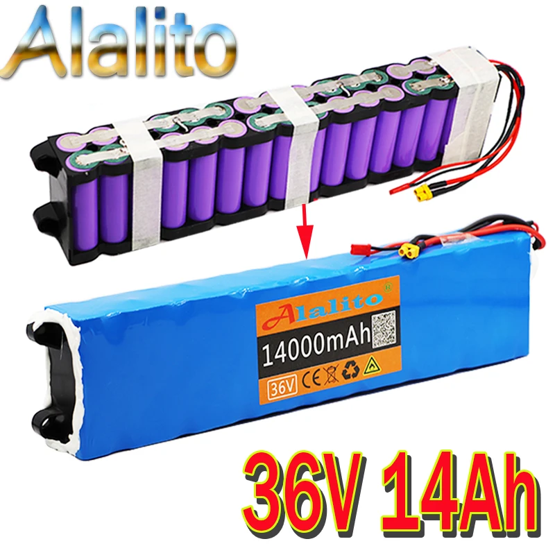Аккумулятор Alalito для скутера 36 В 14 А · ч Xiaomi Mijia M365 14000 мА ч|Комплекты батарей| |