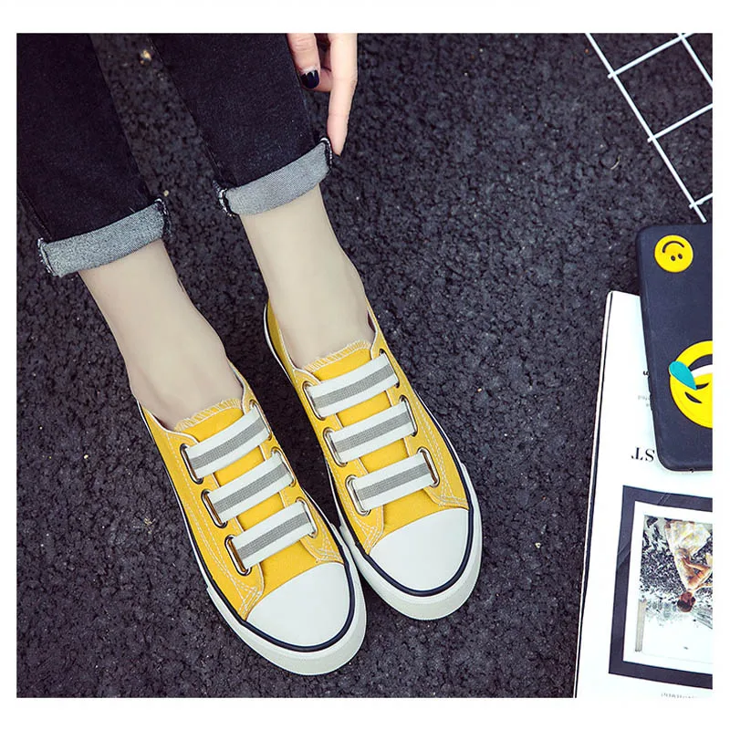 Кроссовки женские холщовые дышащие универсальные плоская Вулканизированная