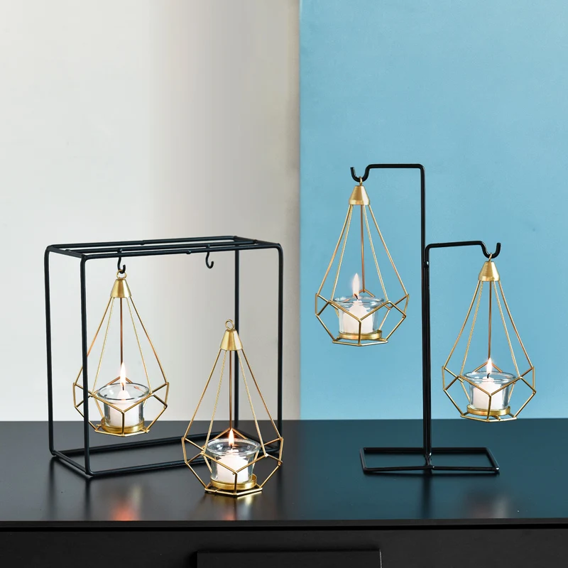 Креативный современный подсвечник в скандинавском стиле украшение для комнаты