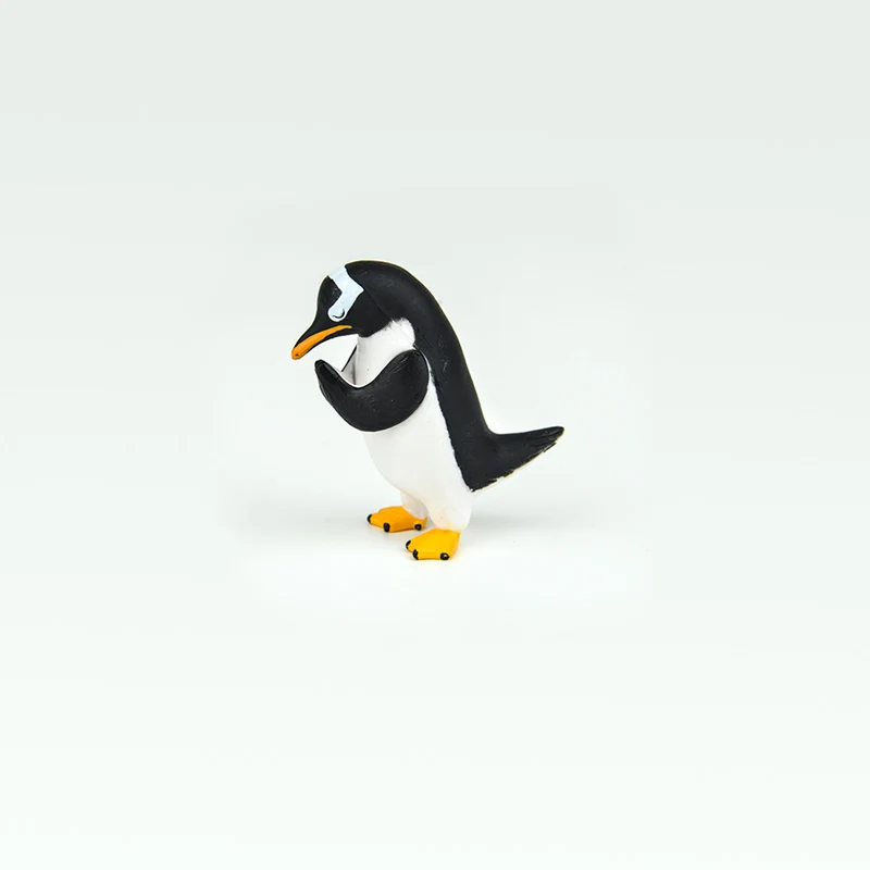 D penguin Японский капсула игрушка забавные животные вырезать Косплей shiba «Лисья Секретная служба»(Inu японский миткаль Кот выдра пингвина белого кита гассе для молитвы Gashapon фигурка - Цвет: D penguin