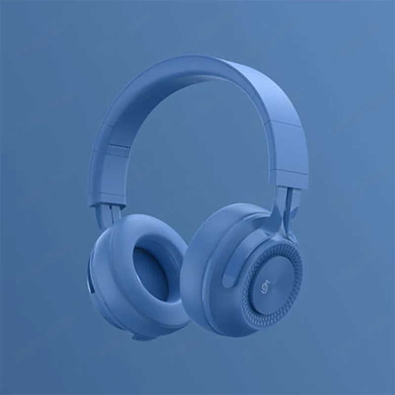 Модные Bluetooth беспроводные наушники P1 Складные стерео супер бас Проводная игровая гарнитура с микрофоном Поддержка TF FM для музыки и спорта - Цвет: Blue