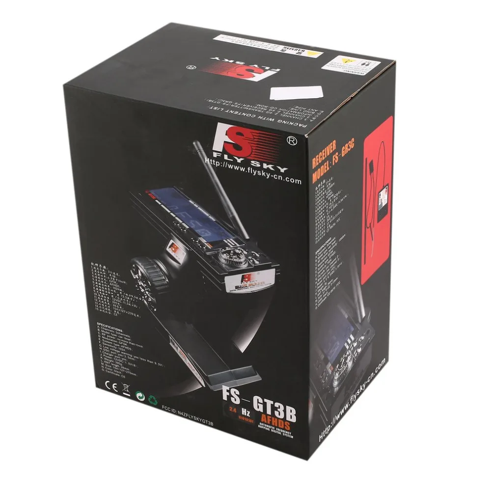 FS-GT3B 2 4G 3CH RC управление лодкой передатчик пушки/w TX приемник для большинства