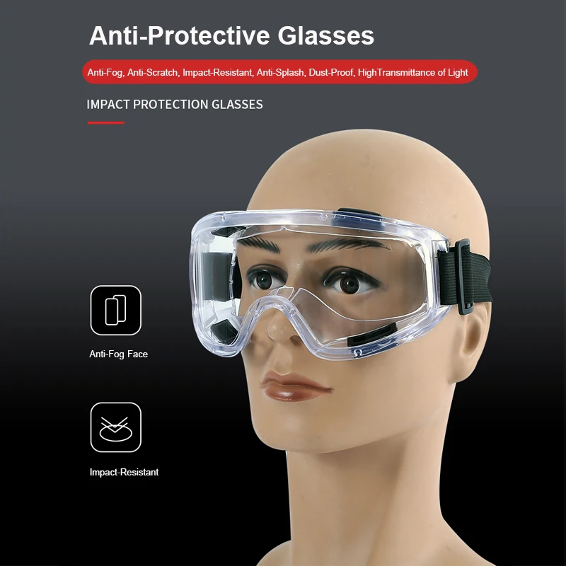 FSUP защитные очки УФ промышленные Анти-туман устойчивость к царапинам
