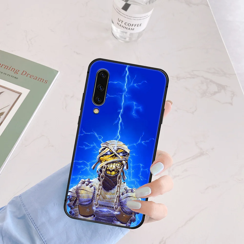 

Iron Maide Phone Case Cover For Samsung Galaxy A7 8 10 20 20e 21 30 30S 31 41 50 50S 51 70 71 91 black Shell Silicone Hoesjes