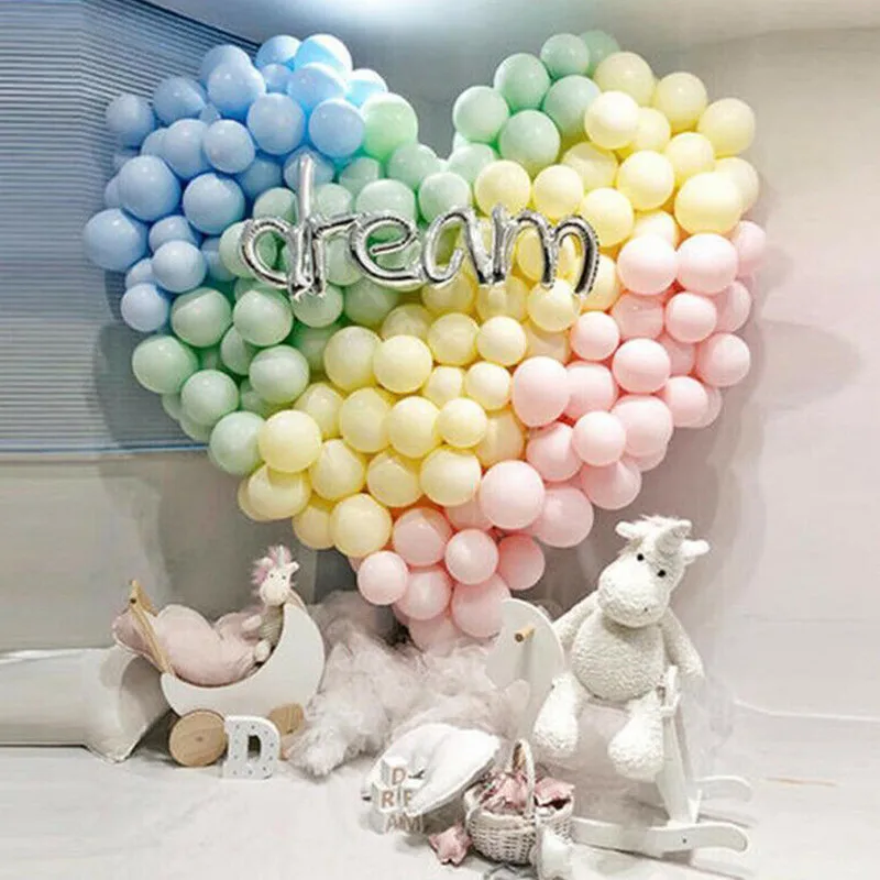 100 шт. 10-дюймовые латексные воздушные шары | Дом и сад