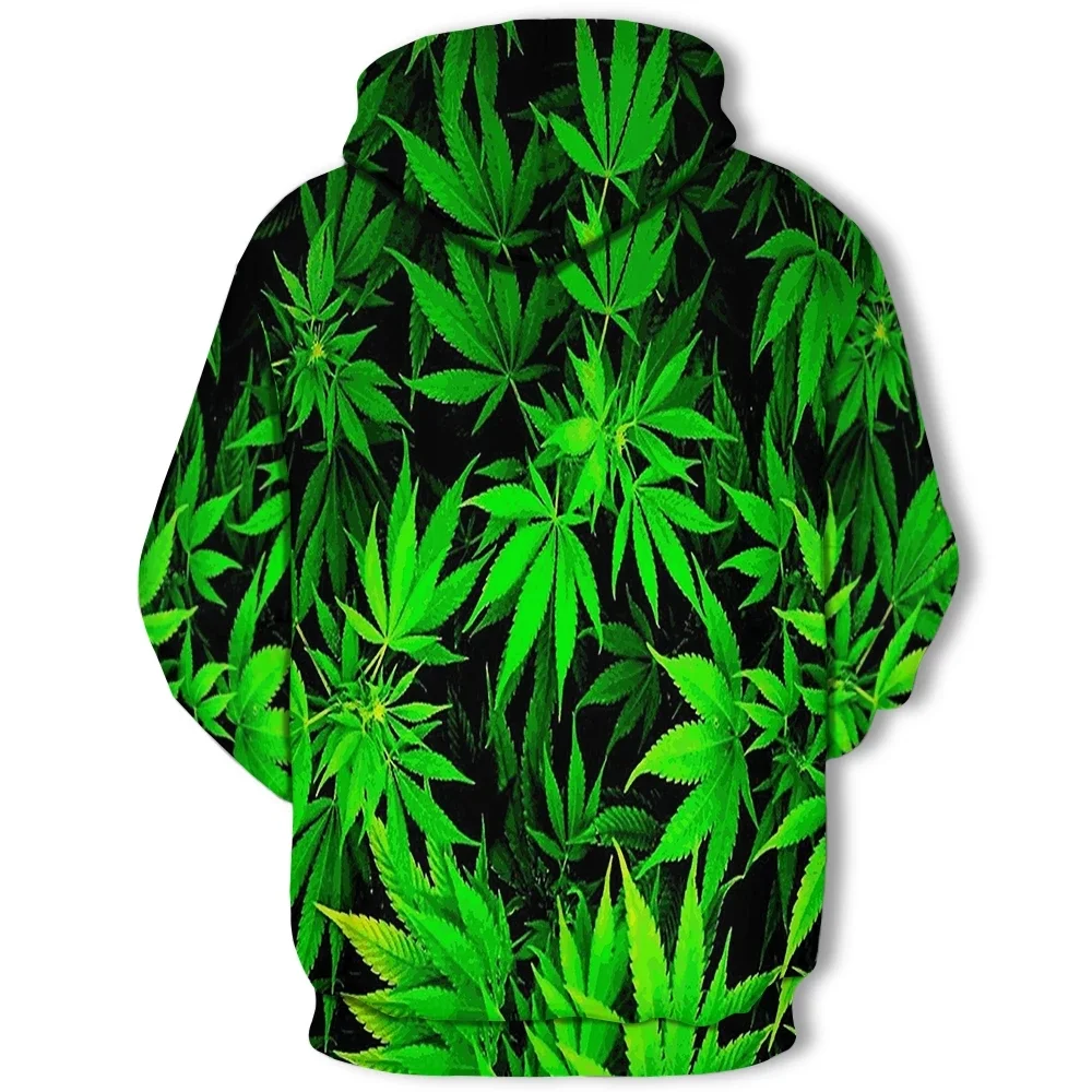 

Autumn 3D Printing Maple Leaf Pattern Men's Outdoor Cool Running Homestay Pullover Long-Sleeved HoAutumn 3D Printodie Sweatshirt