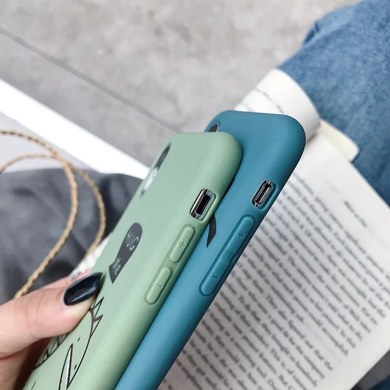 Cases For iPhone 11 Pro Max Case 6 6s 7 8 Plus X XS MAX XR Cover Soft Cartoon Phone Funda Coque Skin TPU |