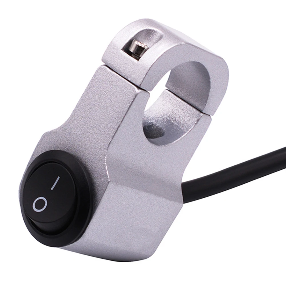 Aluminum Alloy Light Switch Motorcycle Handle Grip Practical Easy Install Safe On Off Durable Professional Waterproof | Автомобили и