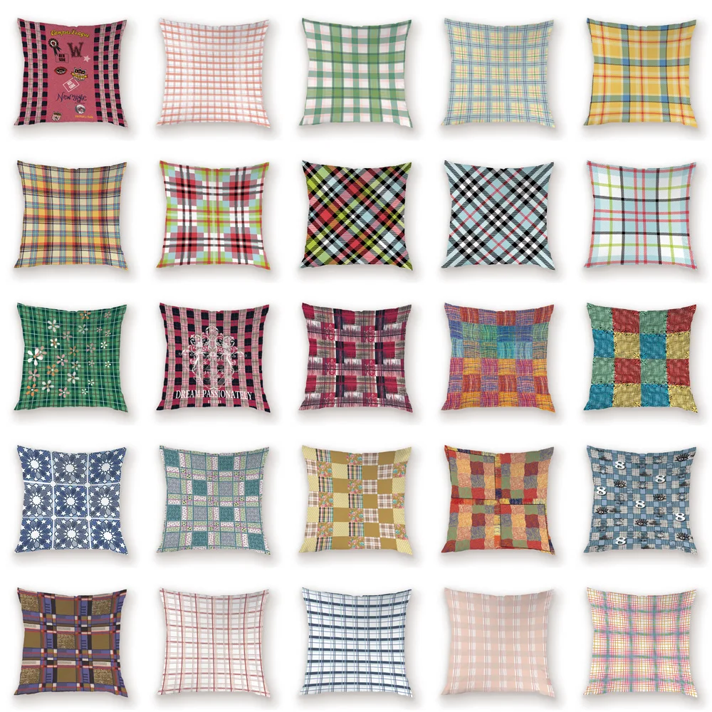 Скандинавские геометрические наволочки чехол для подушки бохо в полоску дома