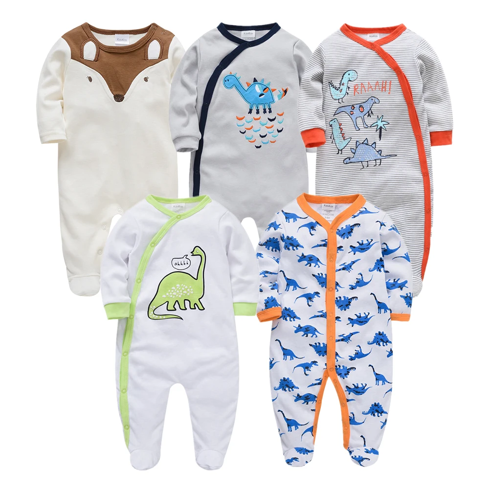 2020 baby clothes Full Sleeve cotton infantis clothing romper cartoon costume ropa bebe 3 6 9 12 M newborn boy girl | Мать и ребенок