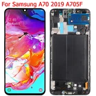 Оригинальный ЖК-дисплей A705F для Samsung Galaxy A70 дисплей с рамкой 6,7 
