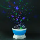 Светодиодный Ночник проектор Звезда Луна Небо вращающийся сон романтический светодиодный USB проекционный светильник для детей подарок для детской спальни Прямая поставка