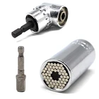 Универсальный динамометрический ключ, 7-19 мм, с трещоточным ключом и удлинителем на 105 градусов, 14 дюйма