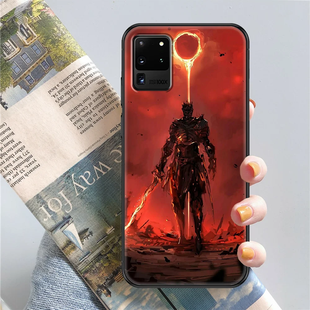 Чехол для телефона Game Dark Souls Samsung Galaxy Note 4 8 9 10 20 S8 S9 S10 S10E S20 Plus UITRA Ультрачерный