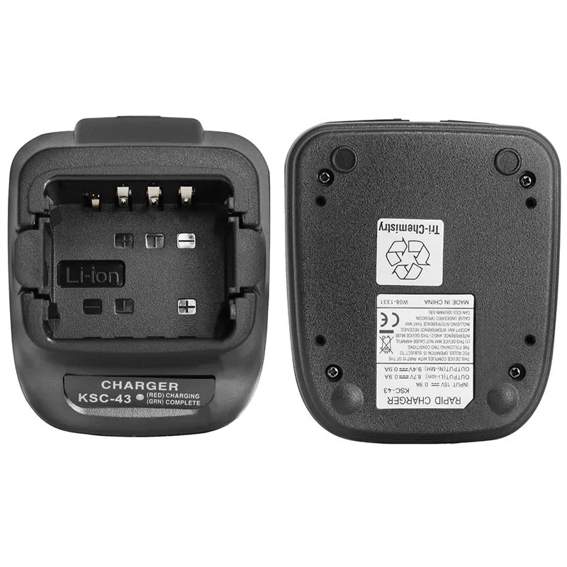 

2 шт. Новый KSC-43 110-220V ионно-литиевая Зарядное устройство база для РАДИОТЕЛЕФОНА Walkie Talkie “иди и TK-2200 TK-2207G TK-2307M TK-3206 TK-3212M TK-3402 TK-3317